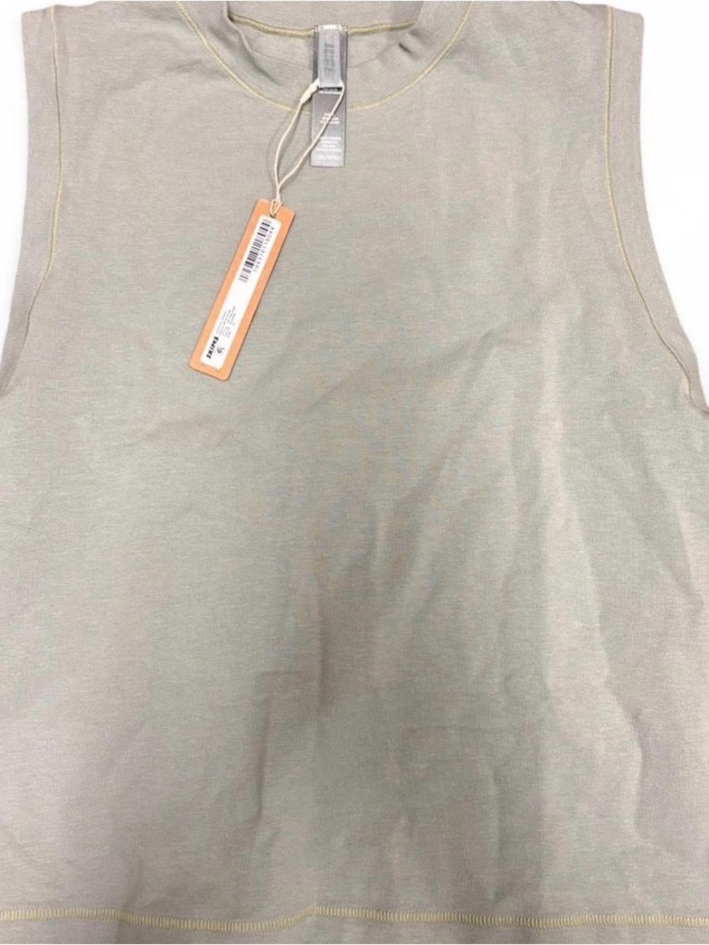 SKIMS Sleeveless Tank Top in Light Sage